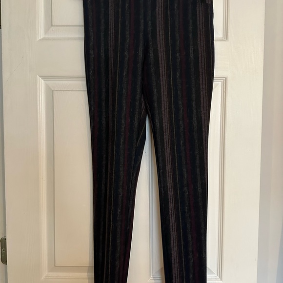 💕🌈💕Tribal Brand Womans Pull-on Stretch Pants Size S Multi- Colored Stripes - Picture 6 of 6